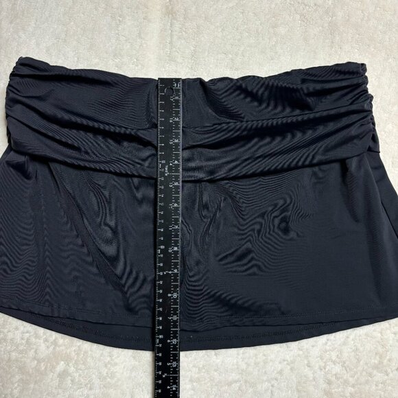 Title Nine Womens Paddle Board Swim Skirt Black Size Large Active Elastic Beach - Picture 10 of 11